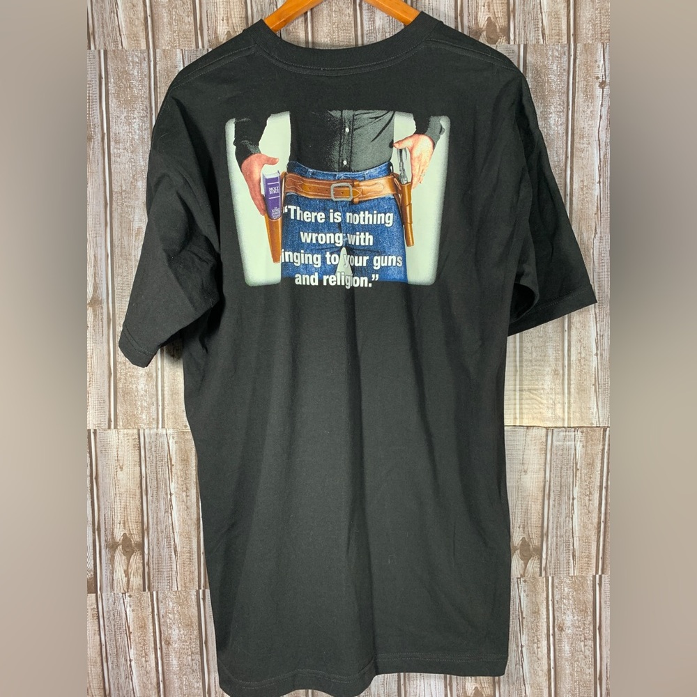 Vintage 1990s Bayside Heavyweight Henry Rifles T-Shirt Size XL Made in USA